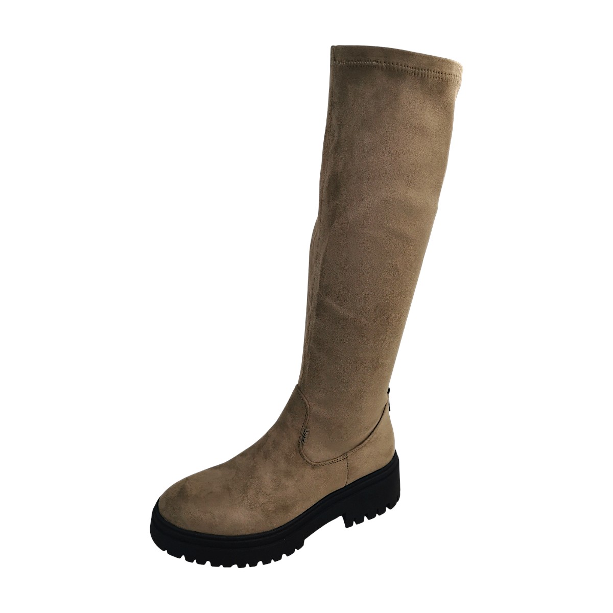 Mexx Phaedre Keto Damenschuhe Reißverschluss Schaftstiefel Beige Freizeit (dk. taupe 2009, Größe 38 EU)