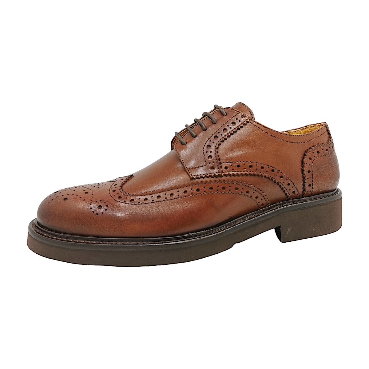 Exton Herrenschuhe Businessschuhe Schuh Braun Elegant