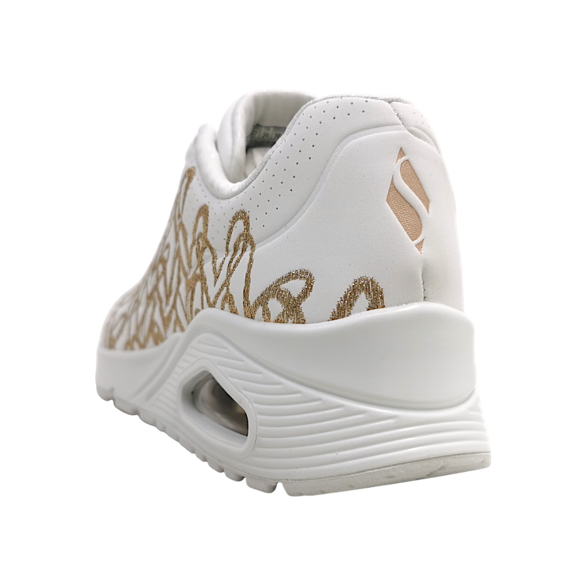 Skechers Uno-Golden Heart 177975 WTRG Weiß white/rosegold WTRG