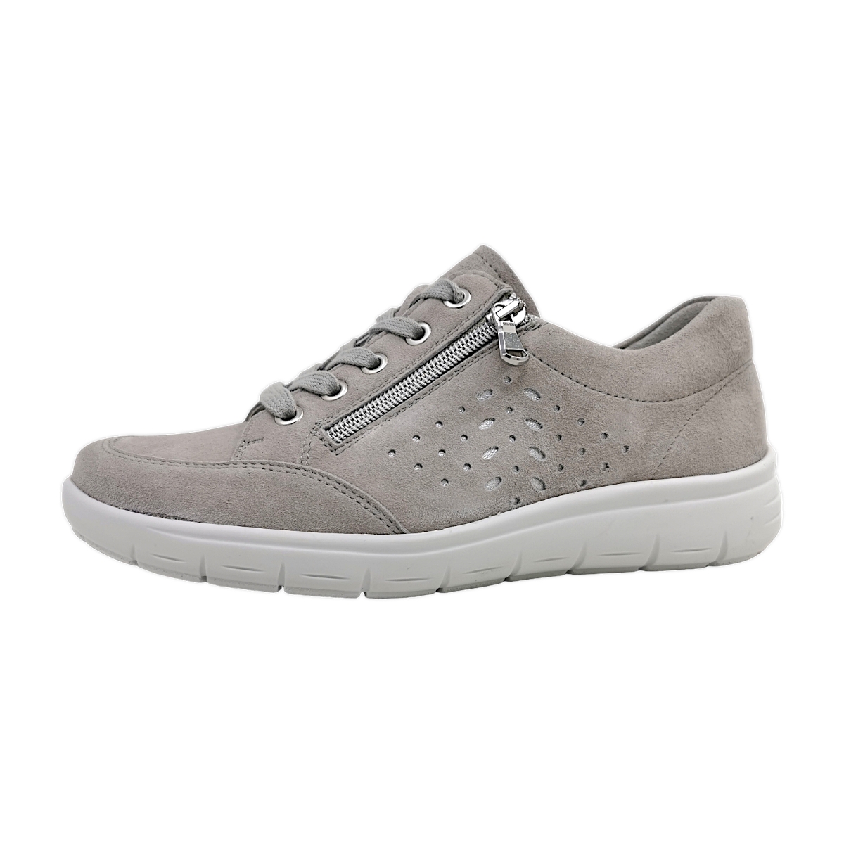 Semler Greta Damenschuhe Schnürschuhe Grau Freizeit