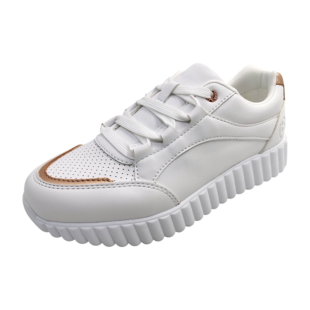 Bugatti Woman Carini 445-AI605-5050/2090 Weiß 2090 white / metallics