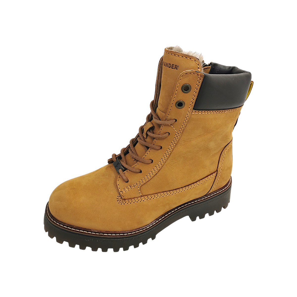 Salamander PIRNA FUR Damenschuhe Stiefel Schnürer Boots Braun Freizeit (COGNAC / DARK BROWN 6361, Größe 40 EU)