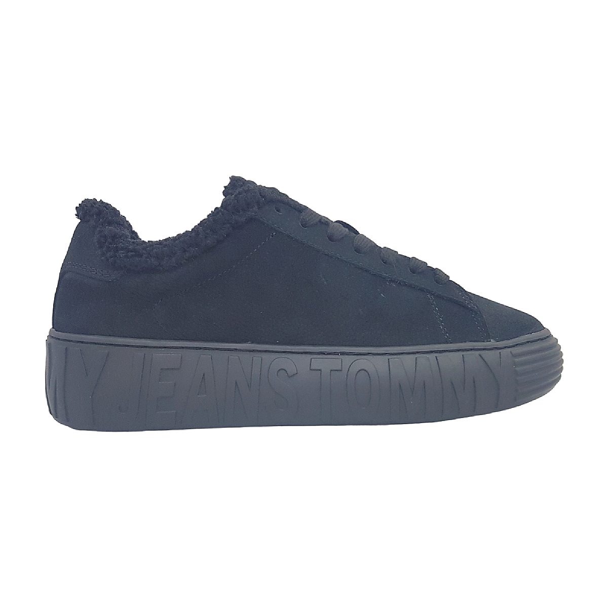 Tommy Hilfiger New Cupsole Leat WL EN0EN02274BDS Schwarz BDS- Black