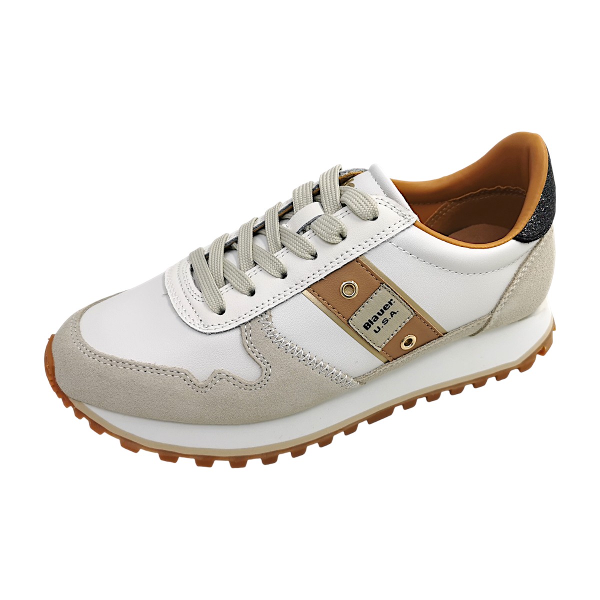 Blauer USA Millen S6MILLEN03/SUP Weiß cream/black CRE/BLK Blauer USA Millen S6MILLEN03/SUP Weiß cream/black CRE/BLK