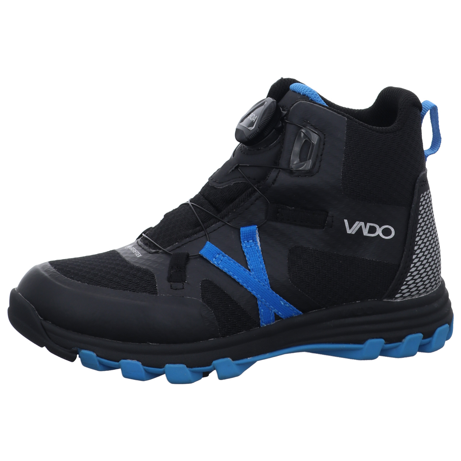 Vado Blazer High BOA GTX Kinderschuhe Jungen Winterstiefel Schwarz Freizeit (001 black, Größe 41 EU)