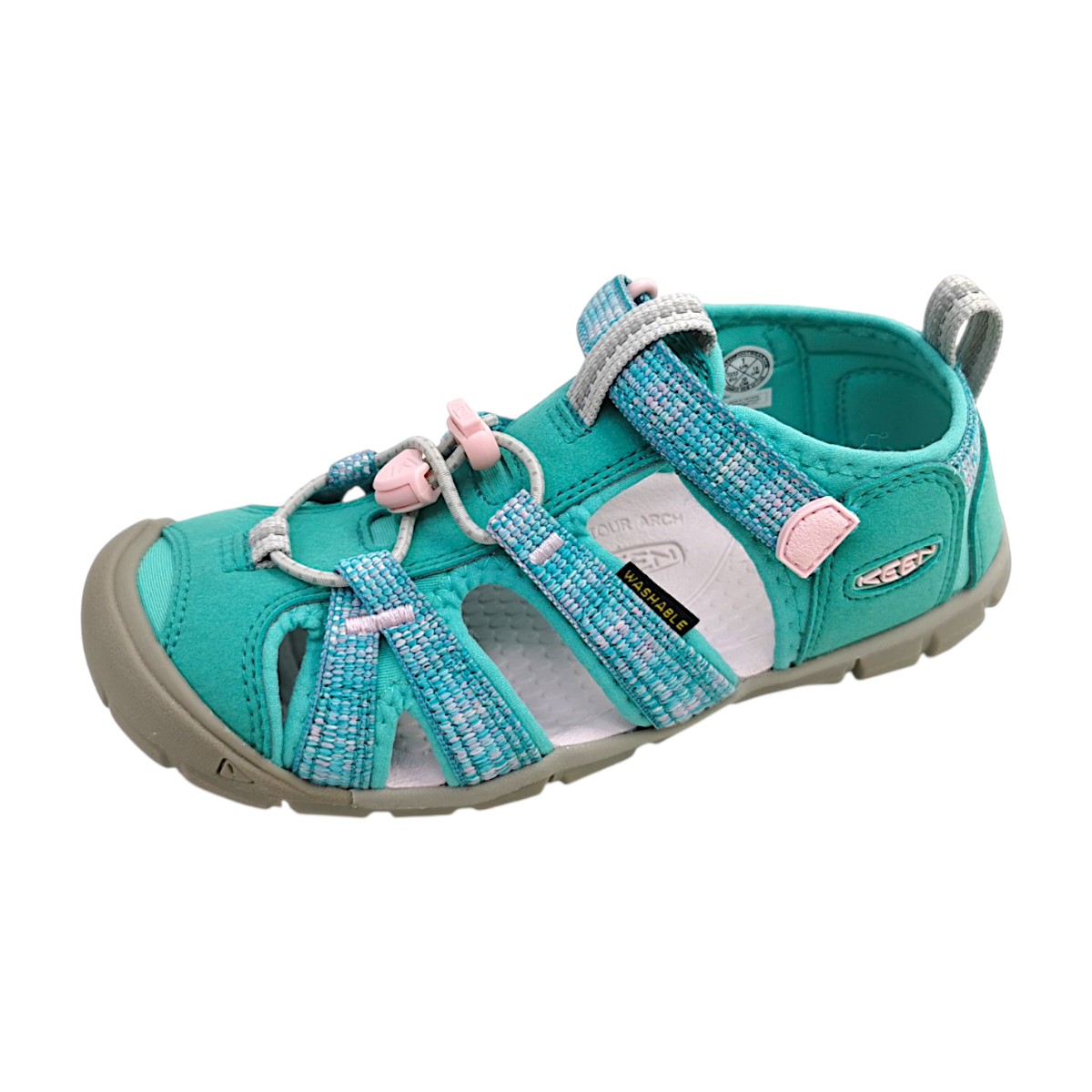 KEEN Seacamp K1030815 Türkis Aqua/Pink