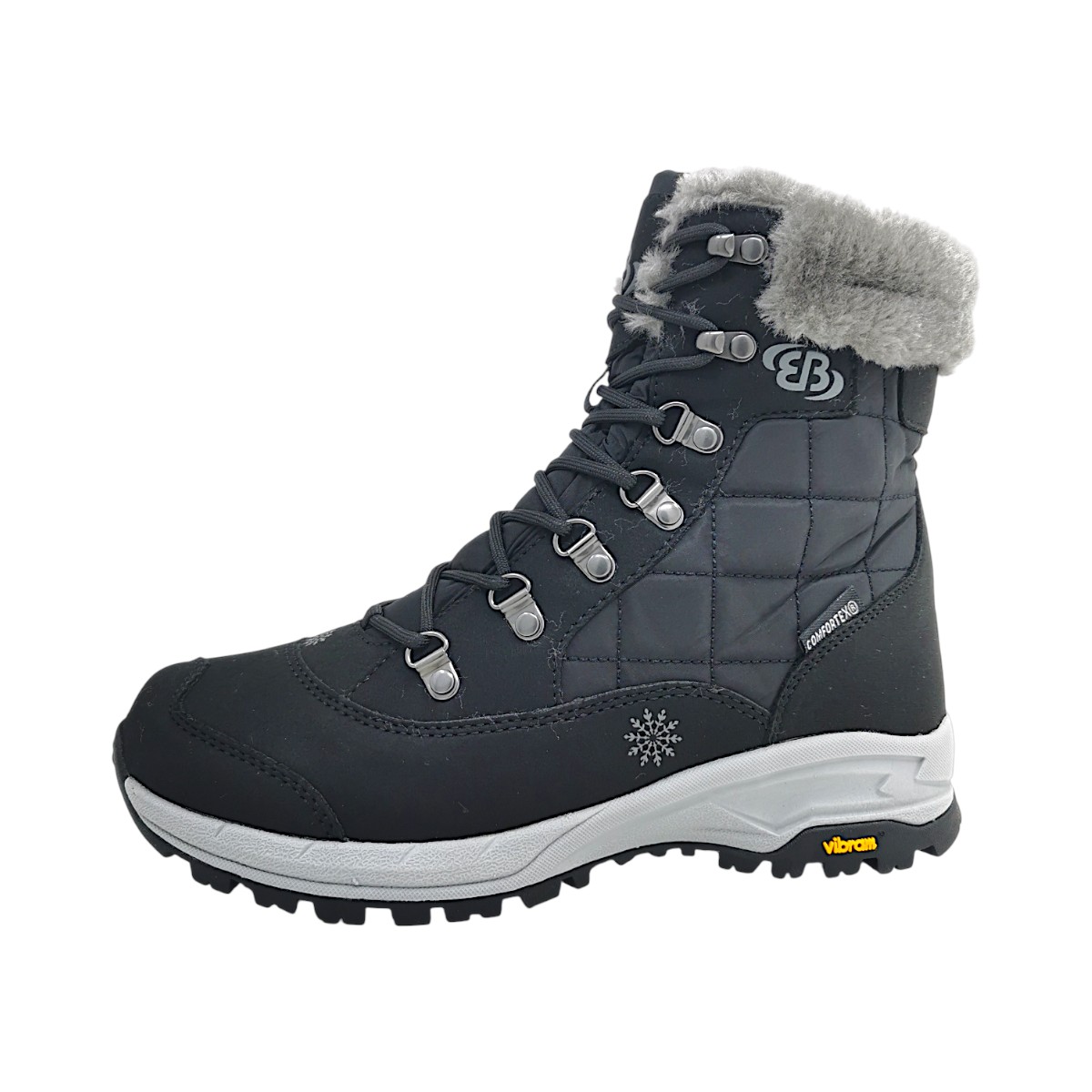 Brütting Himalaya Damenschuhe Stiefel Tex Schnürstiefel Schwarz Freizeit