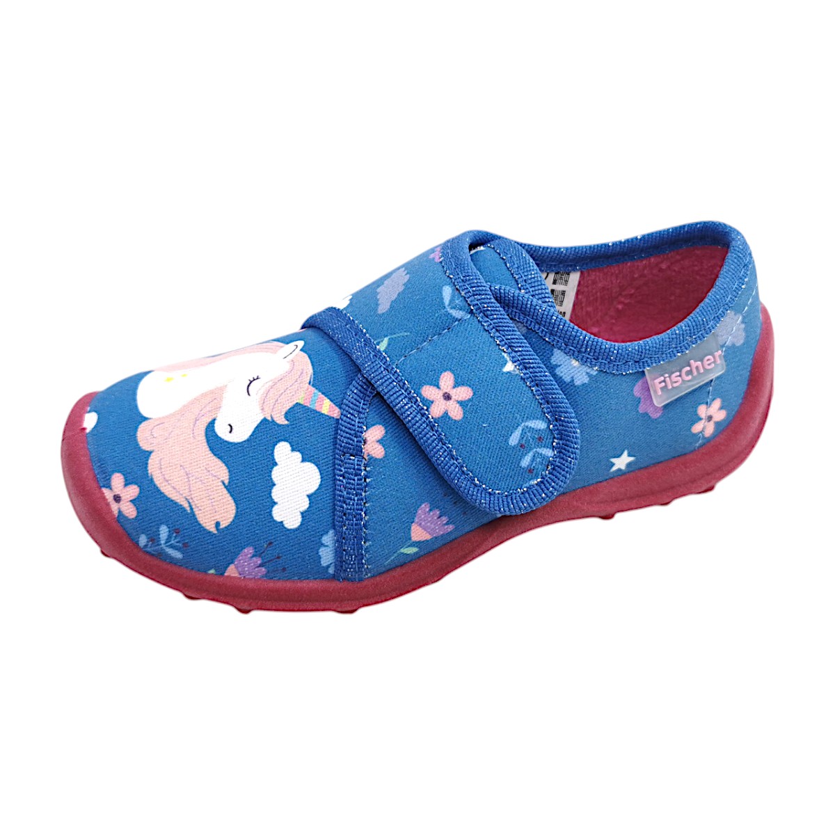 Fischer Markenschuhe 642353/507 Blau blau/pink 507