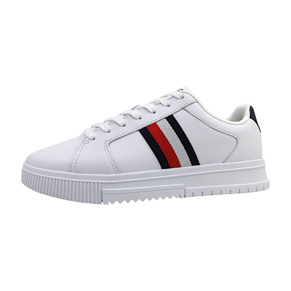 Tommy Hilfiger Damenschuhe Für lose Einlagen Sneaker low Weiß Freizeit Tommy Hilfiger Damenschuhe Für lose Einlagen Sneaker low Weiß Freizeit