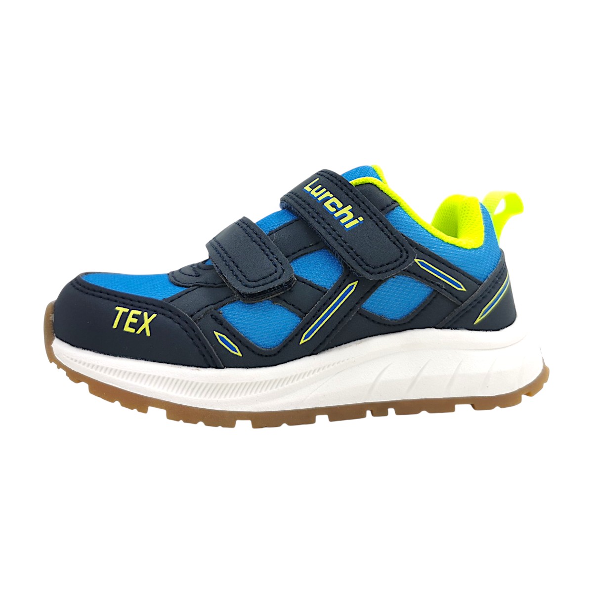 Lurchi Kinderschuhe Jungen Halbschuhe Klettschuh Blau Freizeit