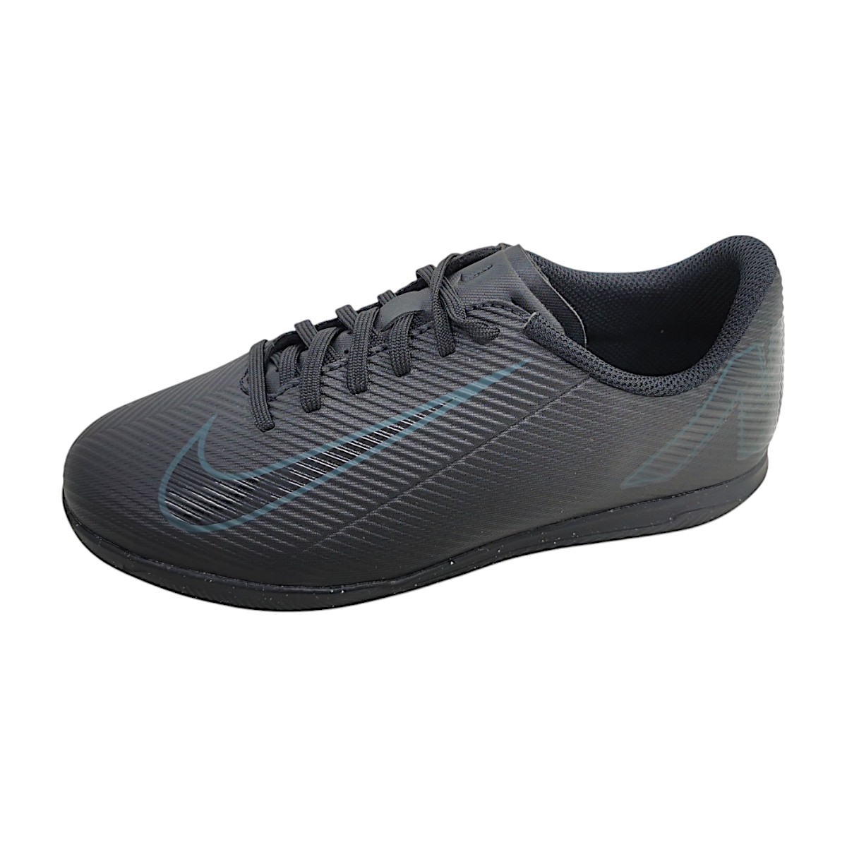 Nike JR Vapor 16 Club JC Sportschuhe Kinder Hallenfußballschuhe Schwarz (002 black, Größe 37.5 EU)