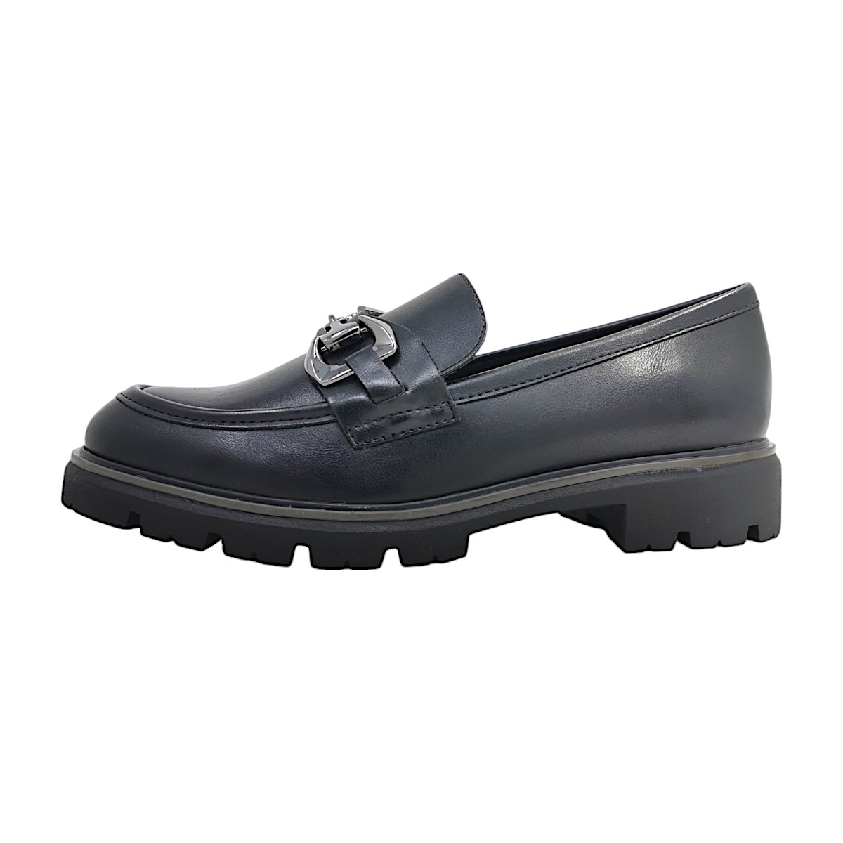Marco Tozzi Damenschuhe Halbschuhe Slipper Schwarz Freizeit