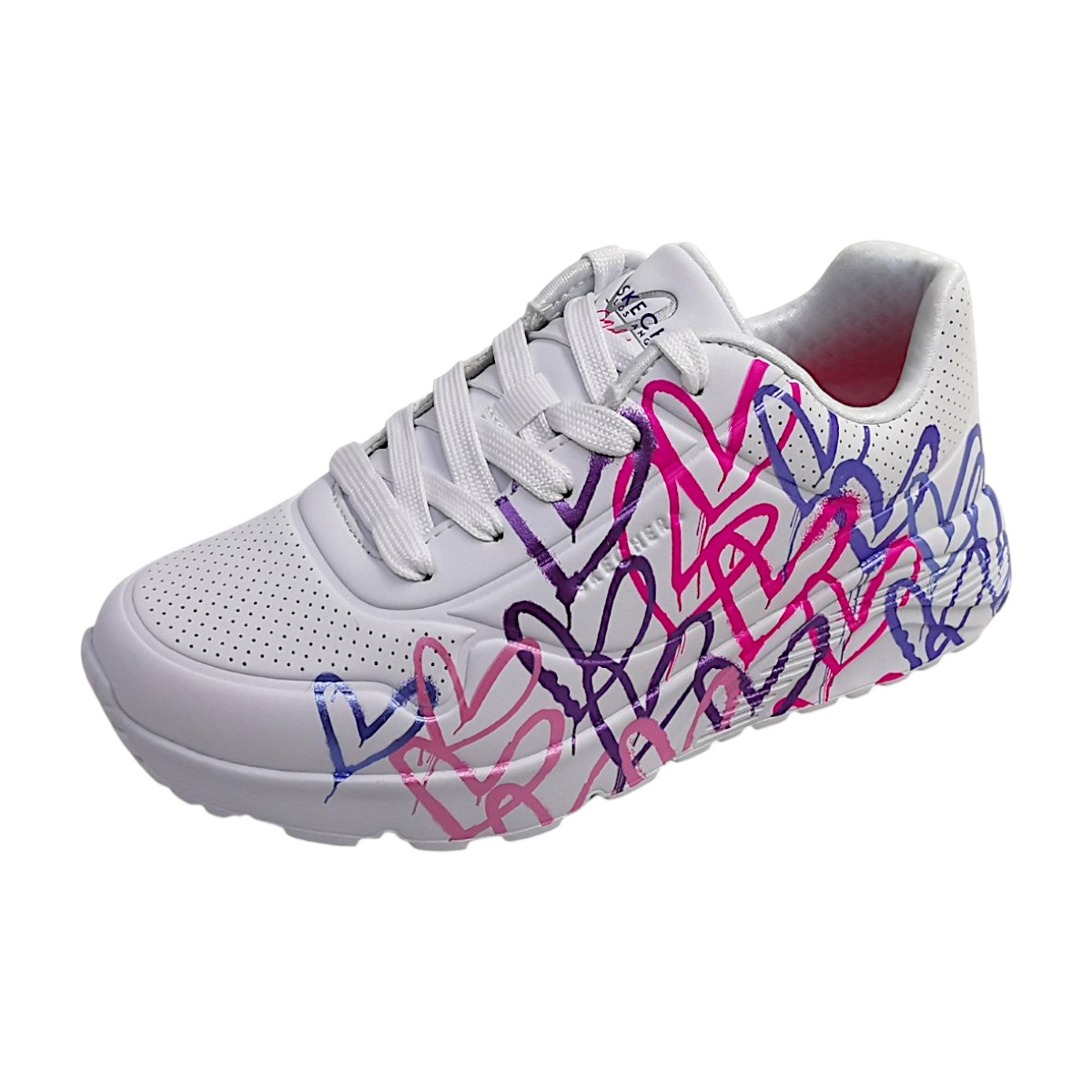 Skechers Uno Lite - Metallic Joy 314098L WPRP Weiß white WPRP Skechers Uno Lite - Metallic Joy 314098L WPRP Weiß white WPRP