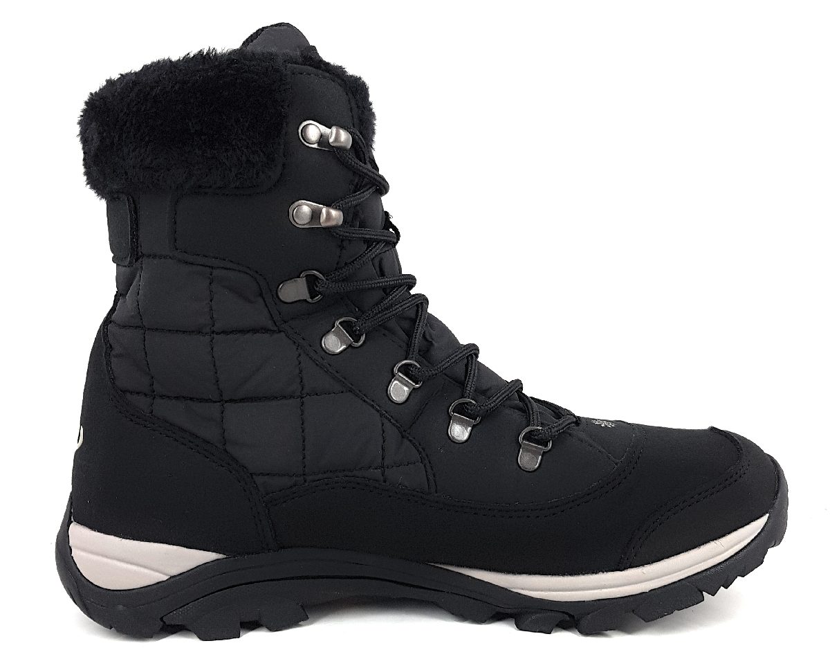 Lico Himalaya Damenschuhe Gefüttert Winterstiefel Schwarz Freizeit (schwarz, Größe 41 EU)