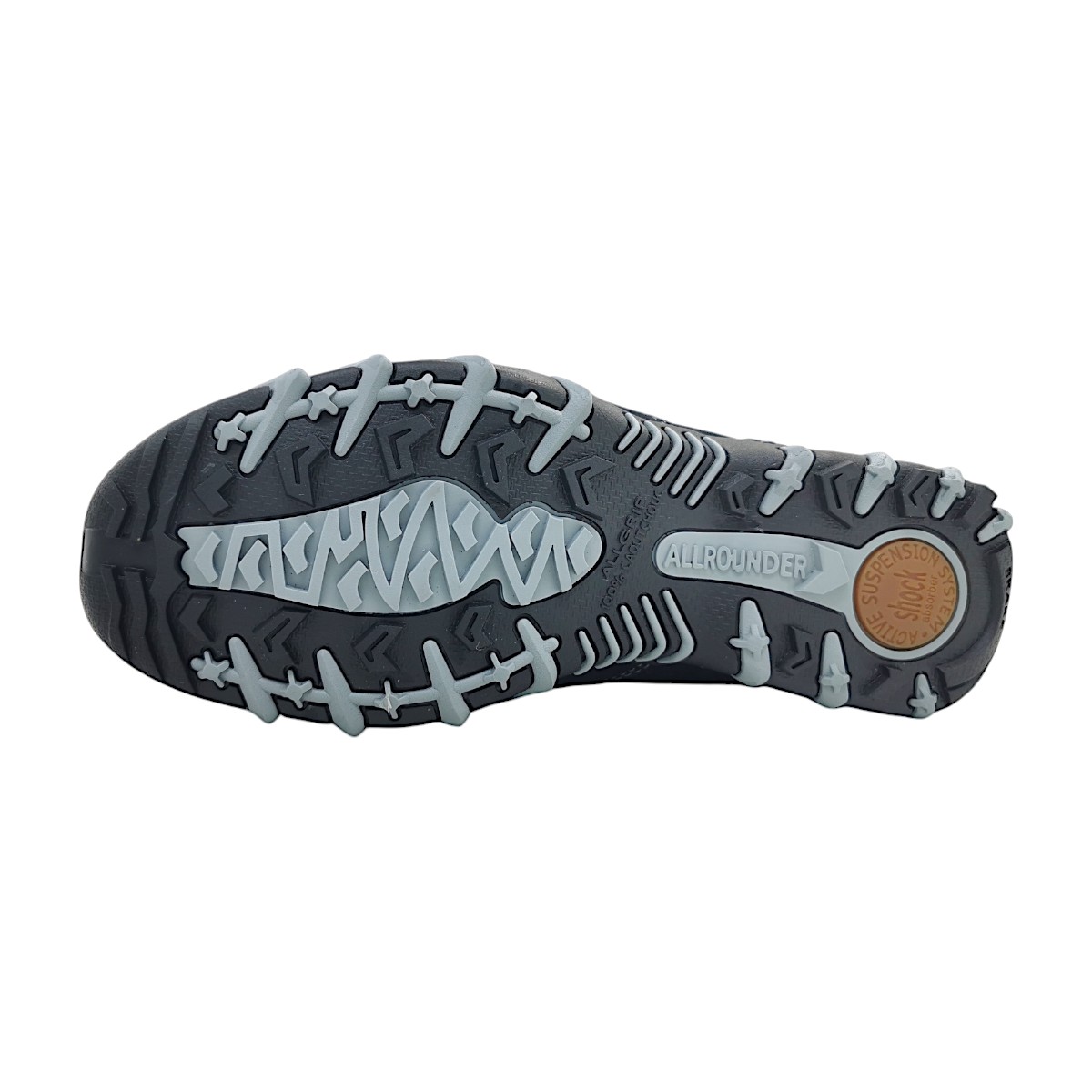 Allrounder by Mephisto NIZAR-TEX C. SUEDE N053-P2007983/45 Blau Night Sky 45