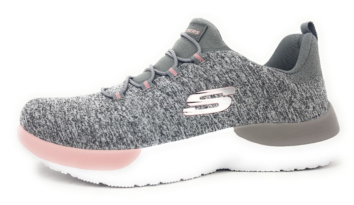 Skechers Dynamight Sportschuhe Damen Trainingsschuhe Grau Freizeit
