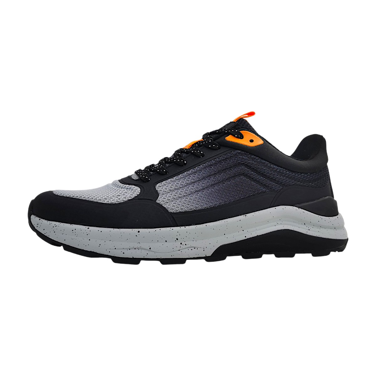 Waldläufer H-Carl Herrenschuhe sportlicher Schnürer Schwarz Freizeit (mediunm grey 001, Gr. 2:12)
