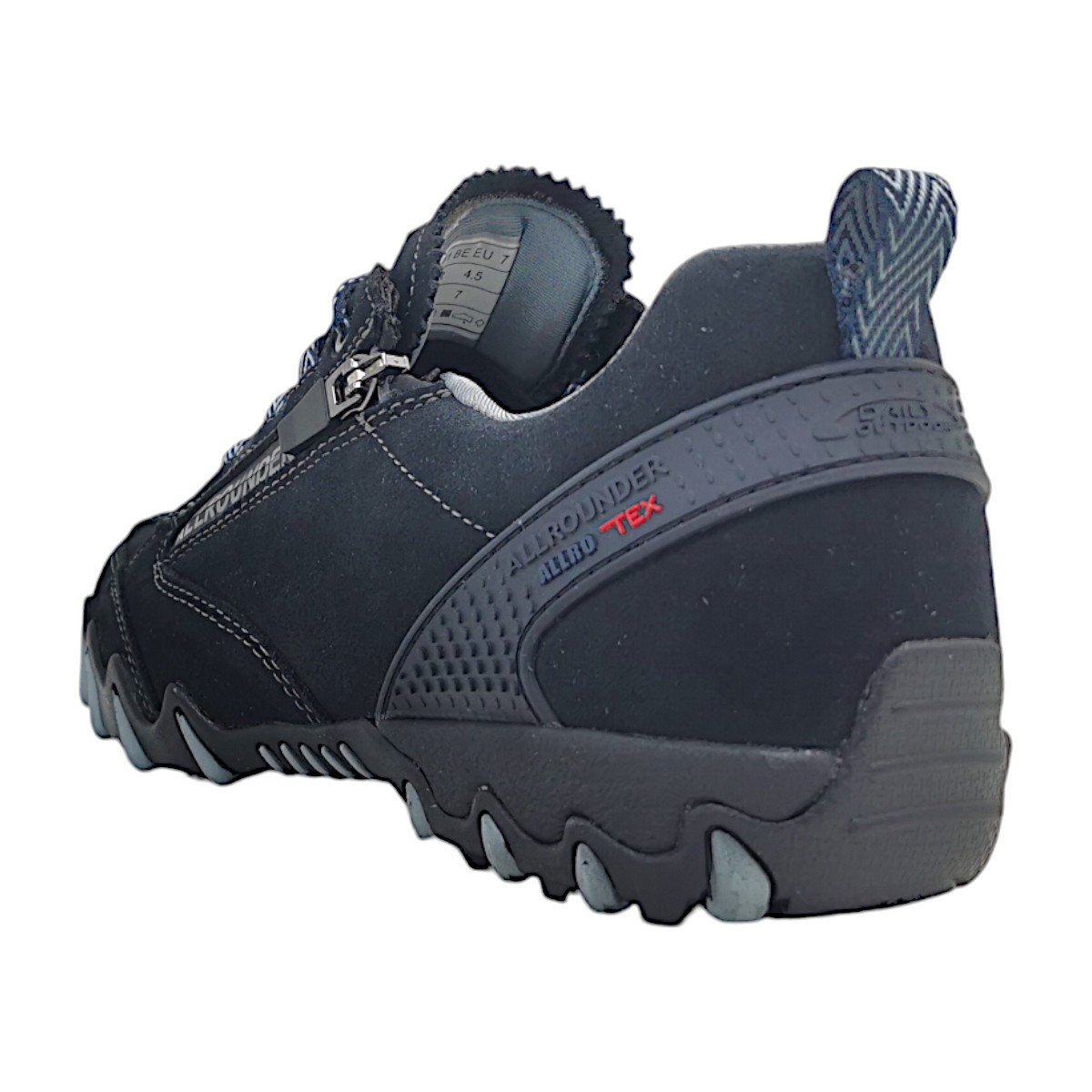 Allrounder by Mephisto NIZAR-TEX C. SUEDE N053-P2007983/45 Blau Night Sky 45