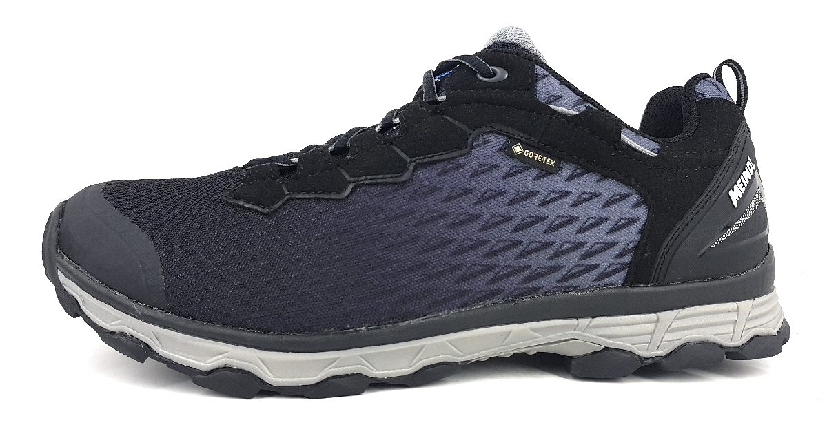 Meindl Activo Sport Gtx Sportschuhe Herren Outdoorschuhe Wanderschuh Blau Freizeit