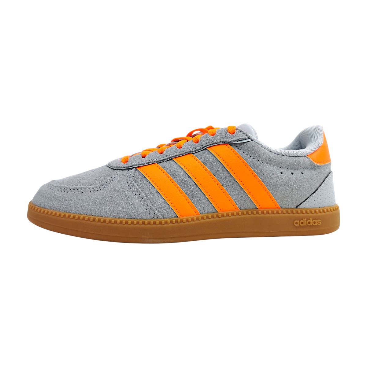 adidas Breaknet Sleek Damenschuhe Schnürschuhe Sportive Blau Freizeit (halo Blue/orange, Gr. 2:5.5)