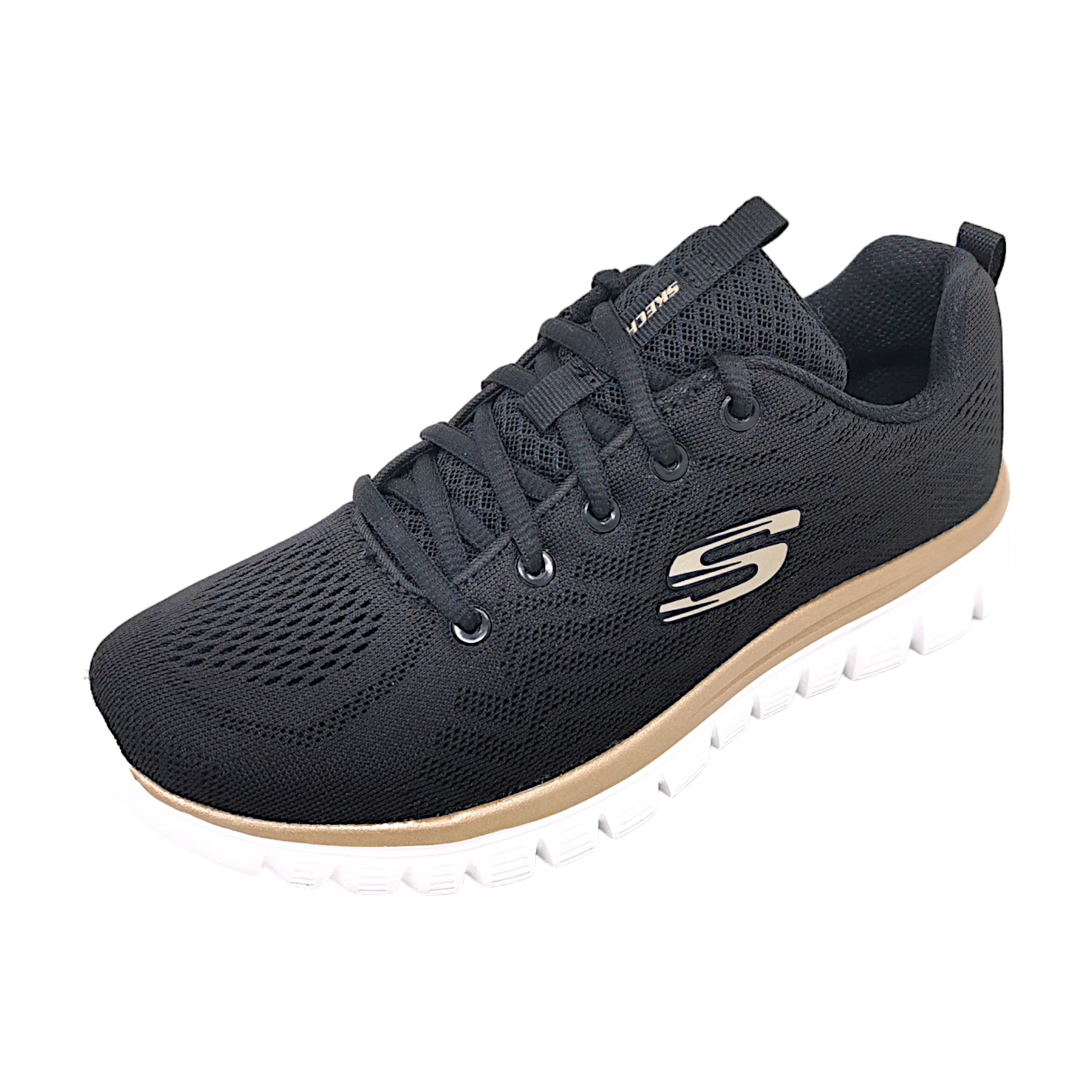 Skechers Get Connected 12615 BKGD Schwarz BKGD