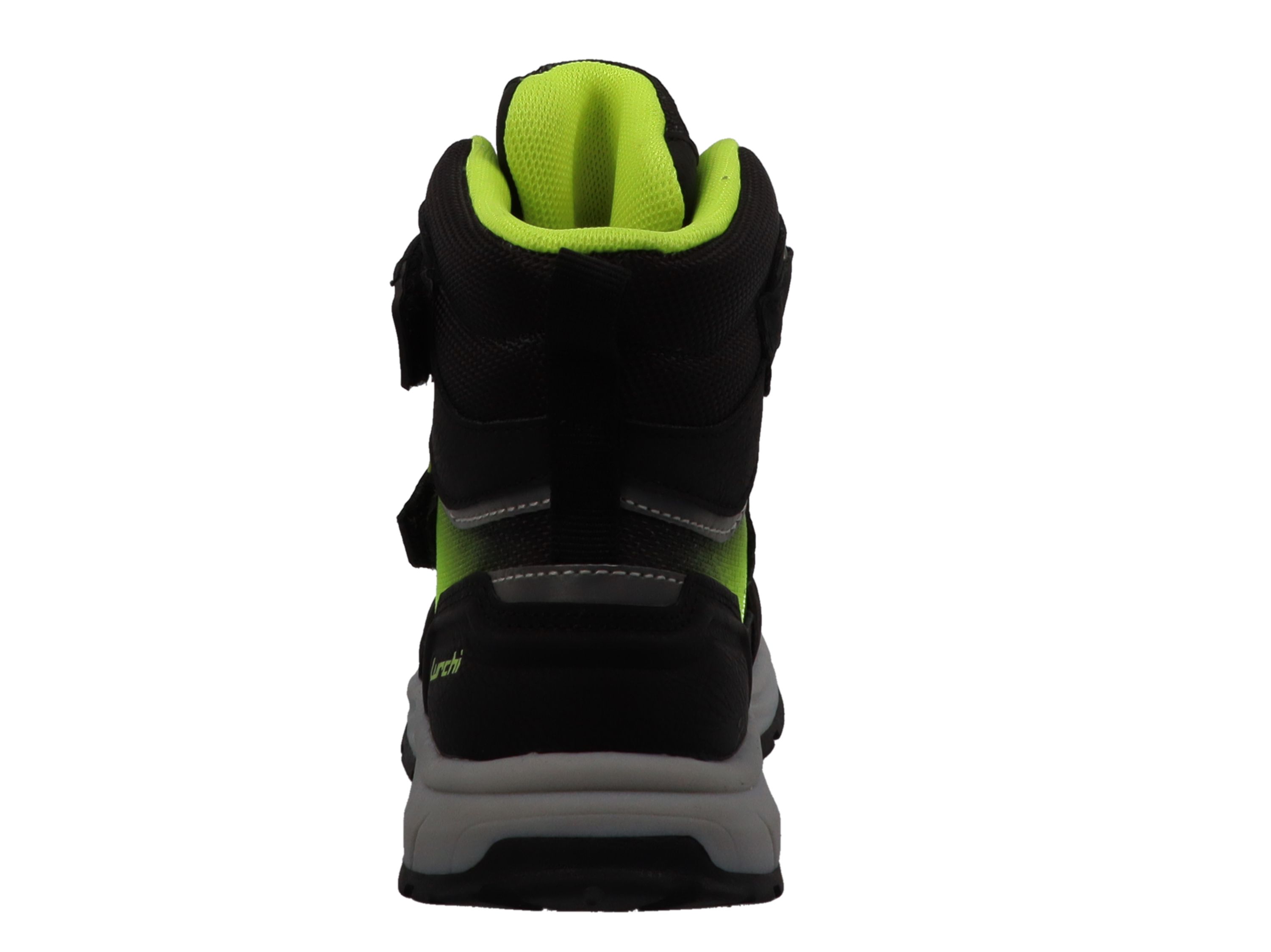 Lurchi 95L0083010 Schwarz Black/lime 01917