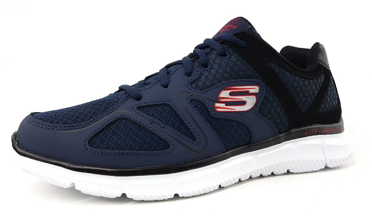 Skechers Satisfaction 58350 Blau NVBK Navy