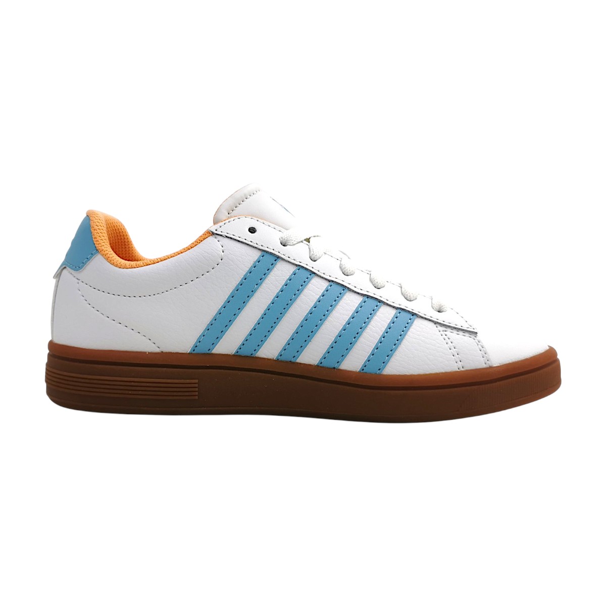 K-Swiss Court Tierbreak II 94413-126-M Weiß blan/Mkblu/Pchcbl 126