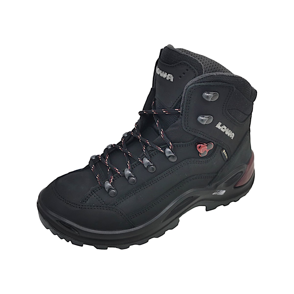 Lowa Renegade GTX MID W 320945/3599 Schwarz 3599 schwarz/pflaume Lowa Renegade GTX MID W 320945/3599 Schwarz 3599 schwarz/pflaume