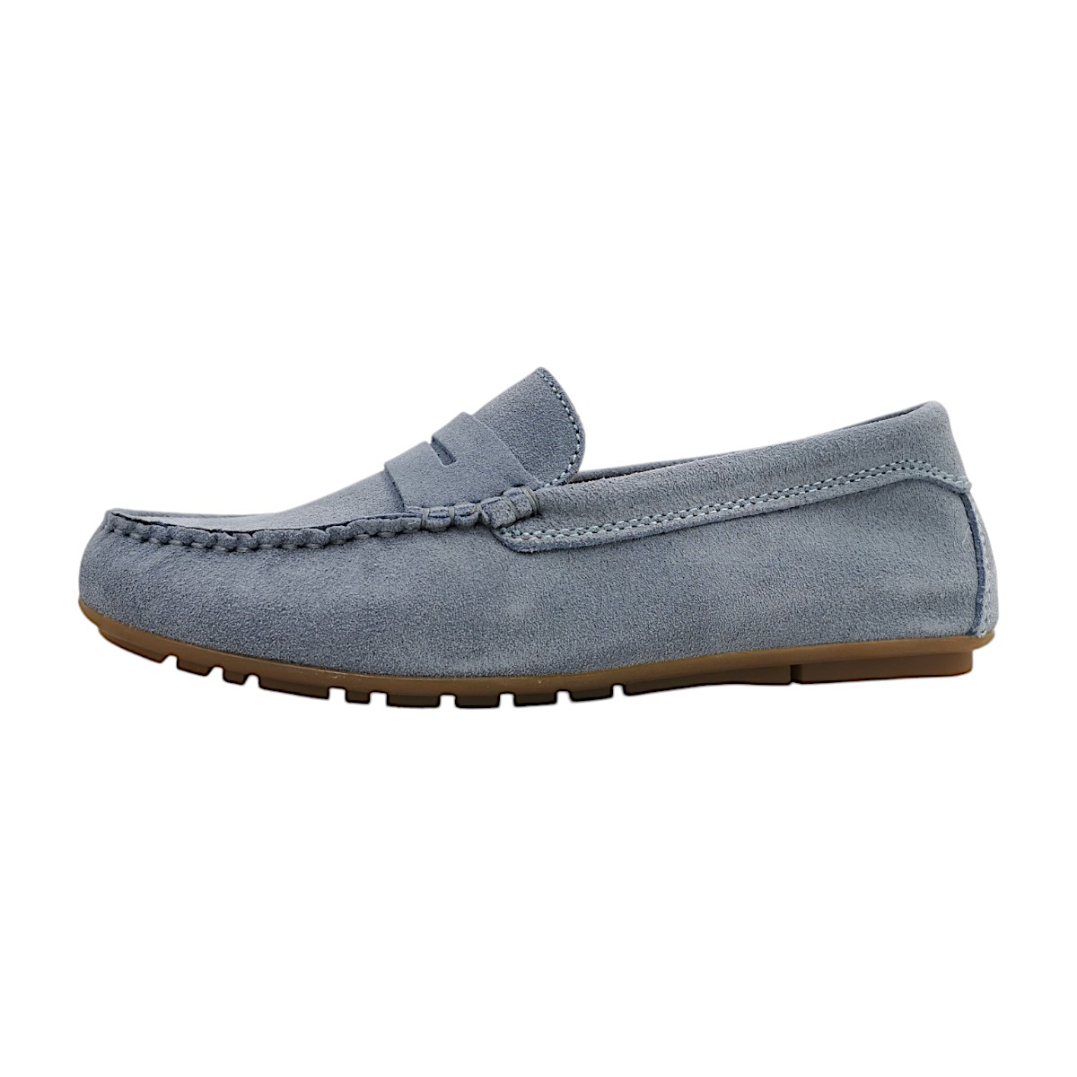 Marc O'Polo Damenschuhe Halbschuhe Mokassin Slipper Blau Freizeit