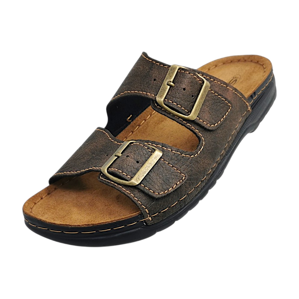 Inblu Herrenschuhe Hausschuhe Pantolette Braun Freizeit Inblu Herrenschuhe Hausschuhe Pantolette Braun Freizeit