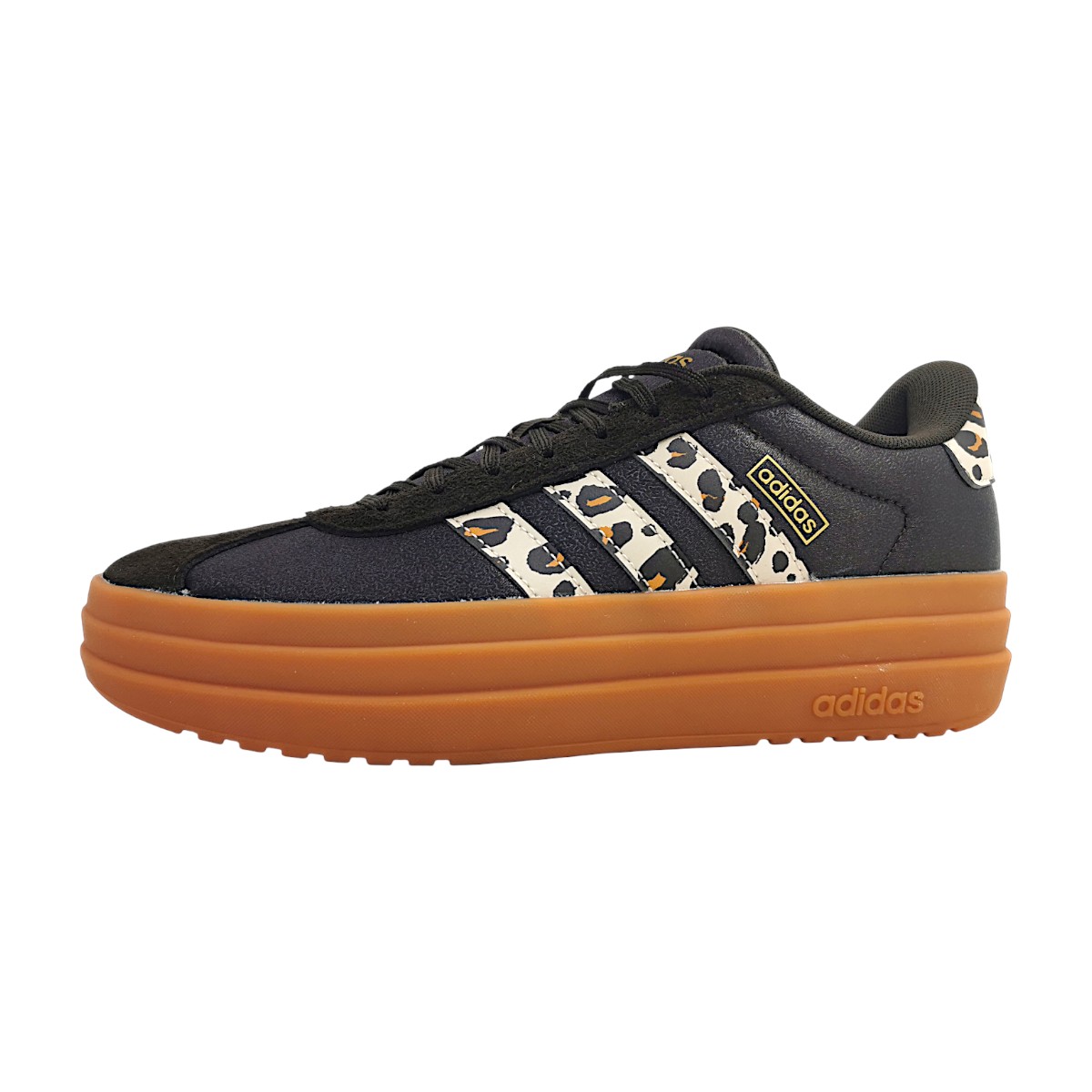 adidas VL Court Bold Damenschuhe Sneaker low Braun Freizeit (Aurora coffee, Gr. 2:7)
