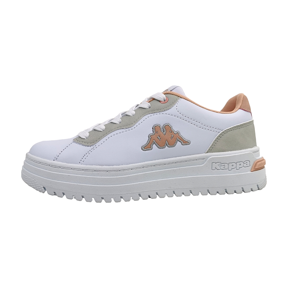Kappa Damenschuhe Schnürschuhe Sportive Sneaker low Weiß Freizeit Kappa Damenschuhe Schnürschuhe Sportive Sneaker low Weiß Freizeit