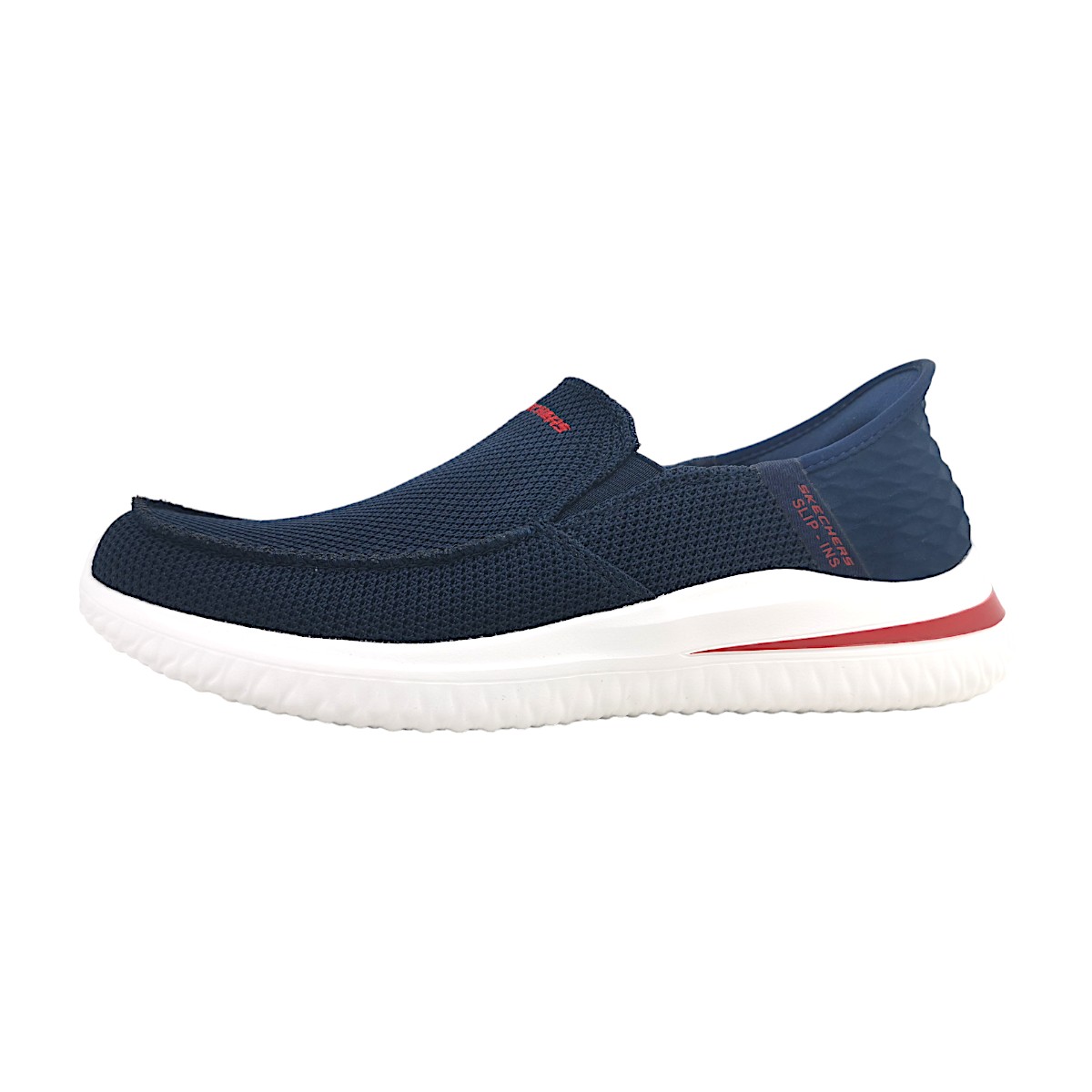 Skechers Delson 3.0 Cabrino Sportschuhe Herren Trainingsschuhe Blau Sport