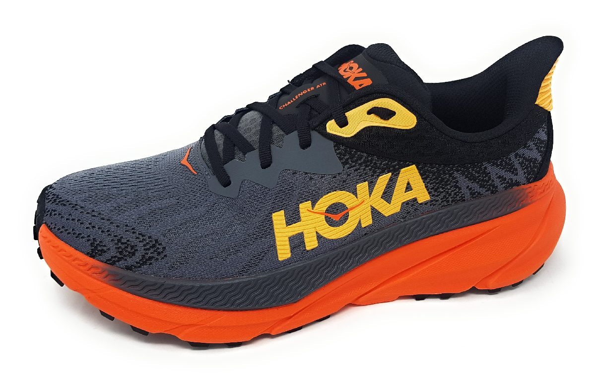 Hoka Challenger ATR 7 1134497 Grau CFLM Castlerock/flame