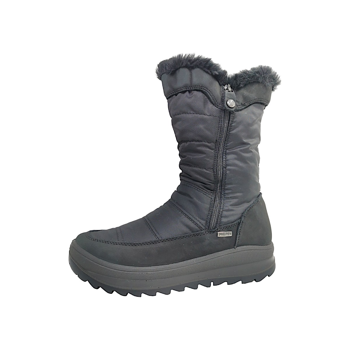 Imac Damenschuhe Stiefel Gefüttert Schwarz Freizeit Imac Damenschuhe Stiefel Gefüttert Schwarz Freizeit