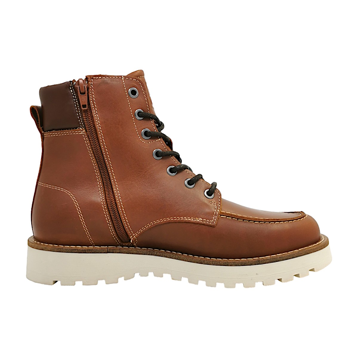 Marc O'Polo Lace up Bootie 408 20106302 133 Braun 720- Cognac Marc O'Polo Lace up Bootie 408 20106302 133 Braun 720- Cognac