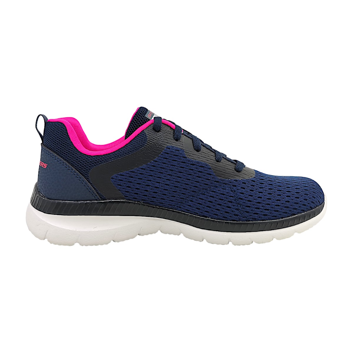 Skechers Bountiful Quick Path 12607 NVHP Blau Navy/Hot Pink NVHP