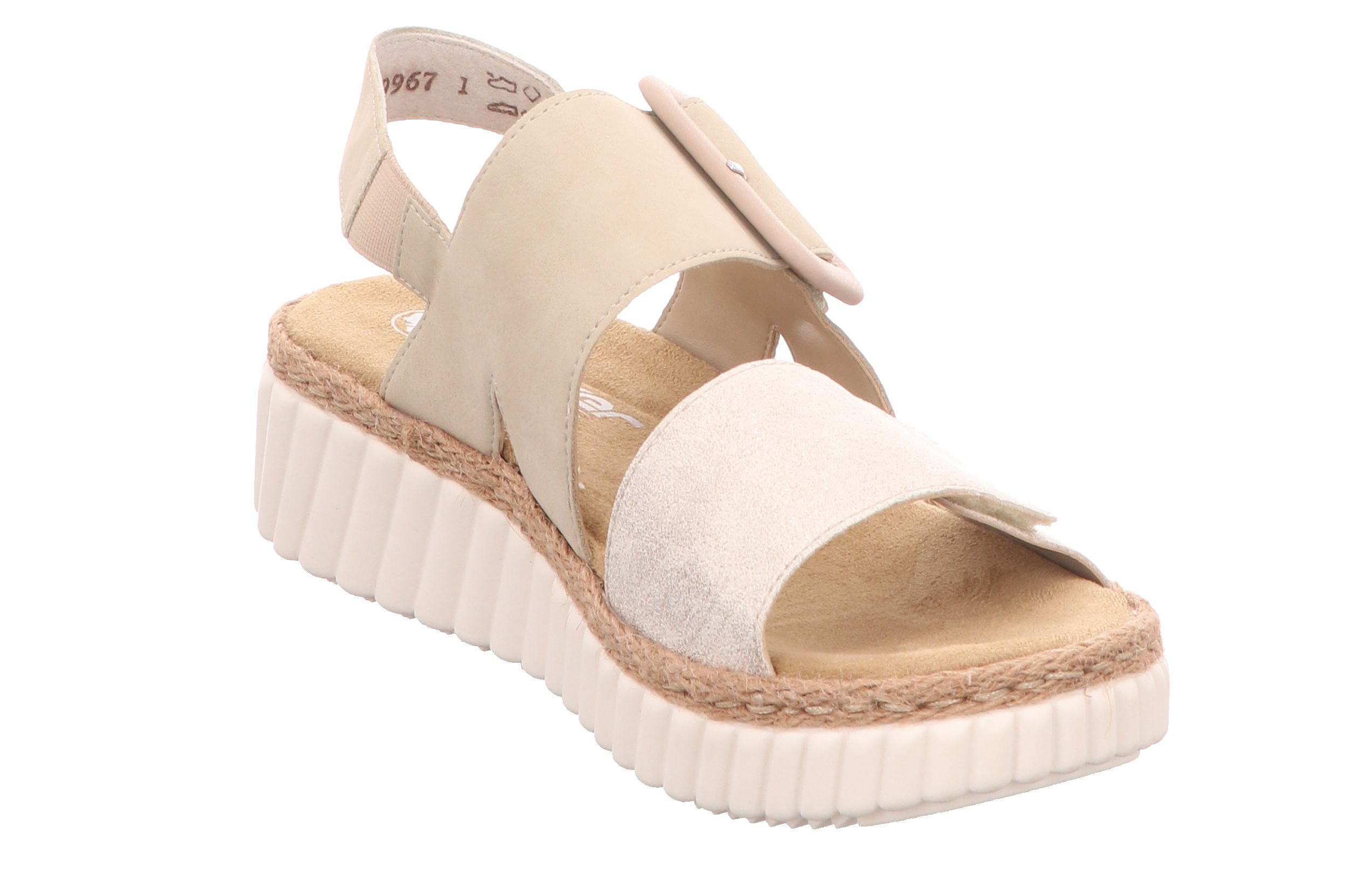 Rieker 69260-60 Beige beige-gold/perle