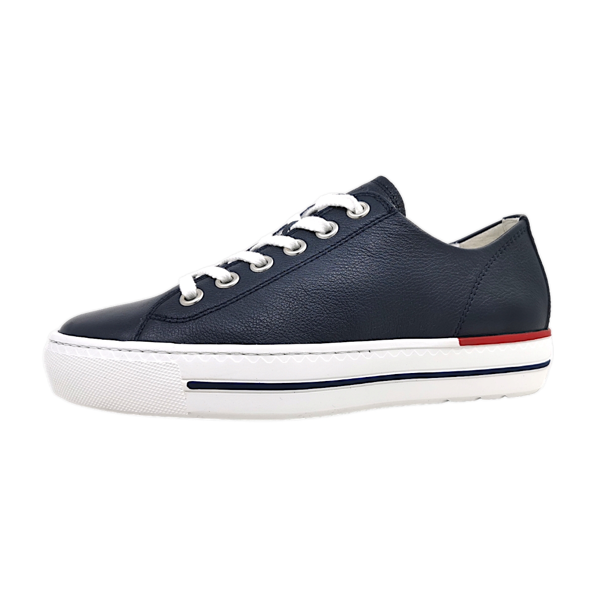 Paul Green Damenschuhe Schnürschuhe Blau Freizeit