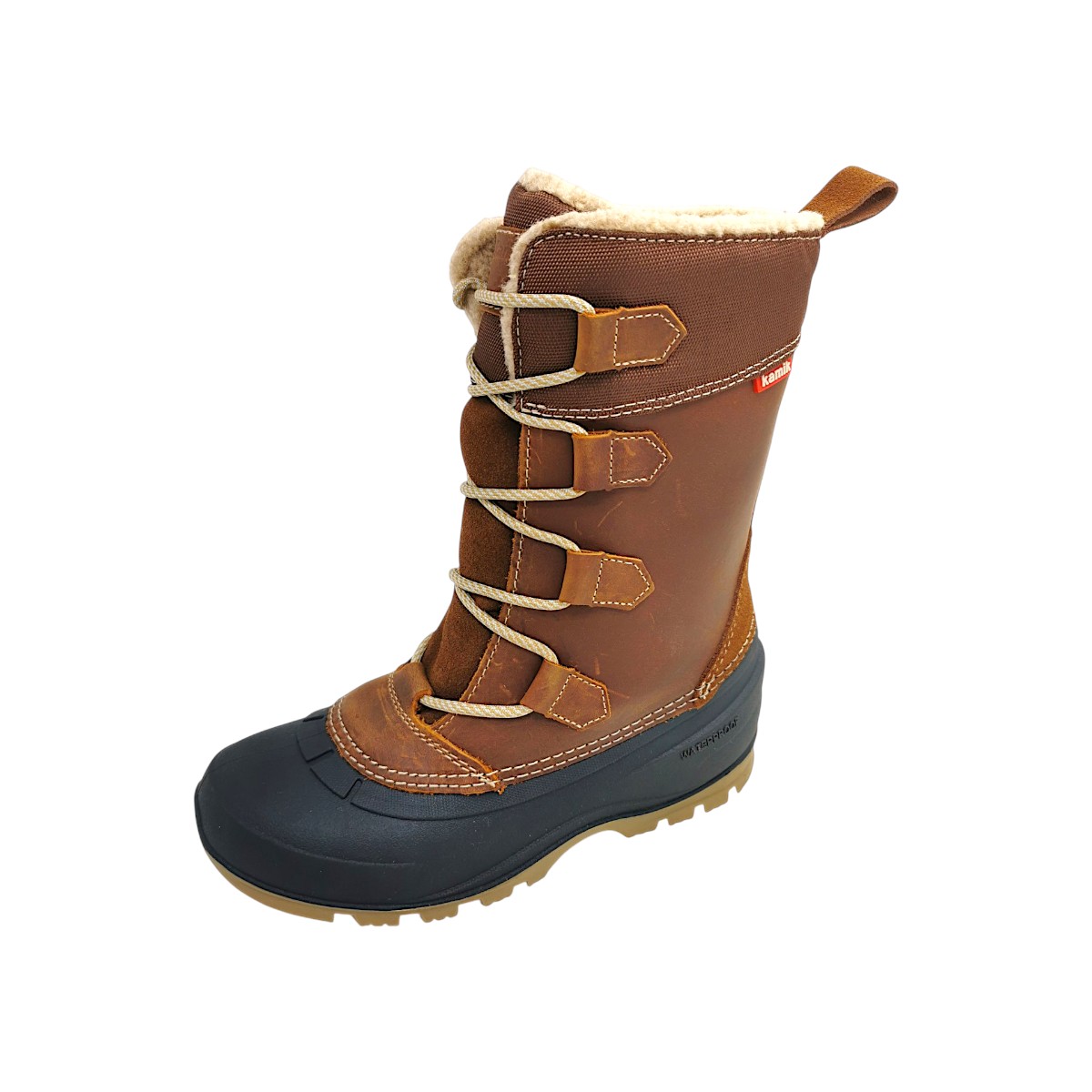 Kamik Snowgem Damenschuhe Gefüttert Winterstiefel Braun Freizeit (brown BRN, Gr. 1:36) Kamik Snowgem Damenschuhe Gefüttert Winterstiefel Braun Freizeit (brown BRN, Gr. 1:36)