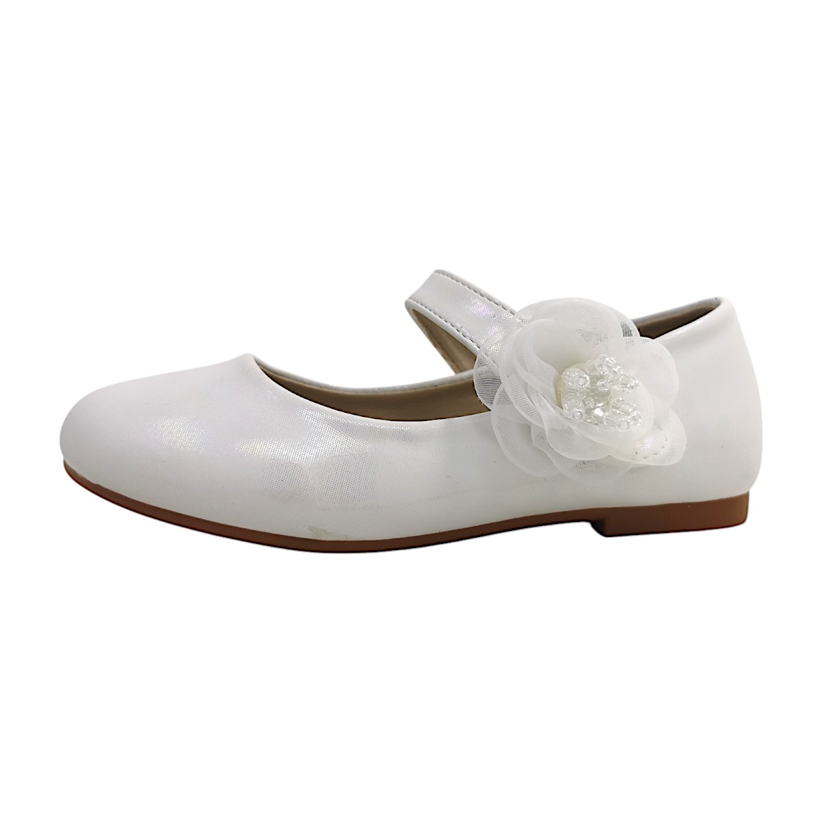 Jela Kinderschuhe Mädchen Ballerina Weiß Freizeit Jela Kinderschuhe Mädchen Ballerina Weiß Freizeit