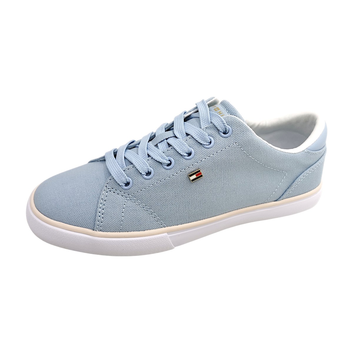 Tommy Hilfiger Profile Vulc Canvas FW0FW09102C10 Blau Breezy Blue C10