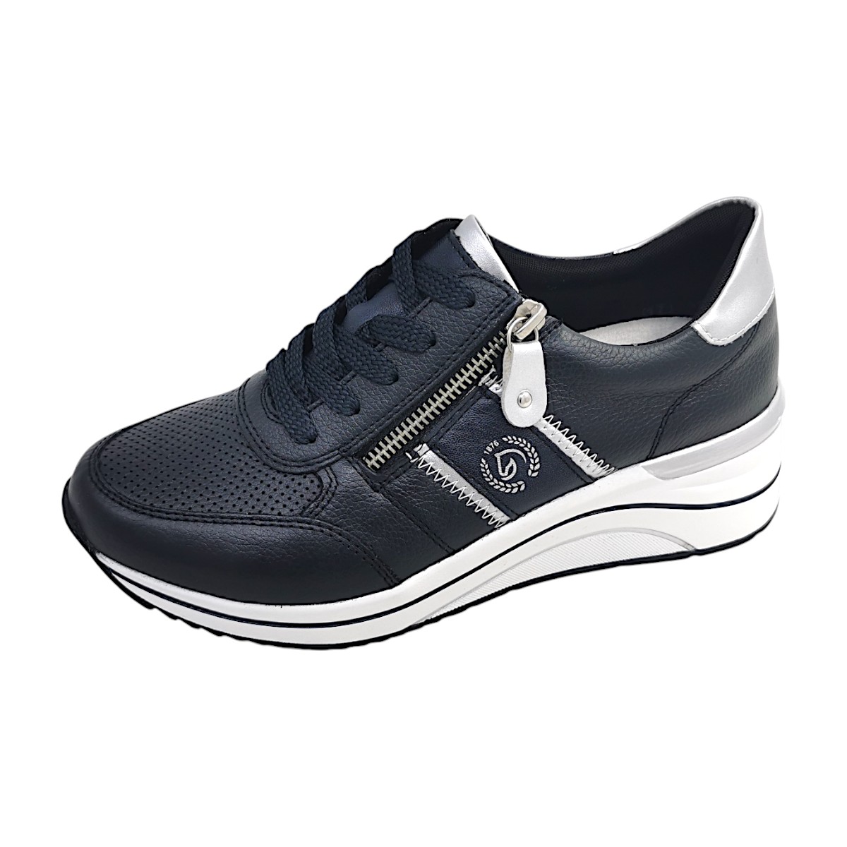 Remonte D0T04-14 Schwarz blau kombi 14 Remonte D0T04-14 Schwarz blau kombi 14