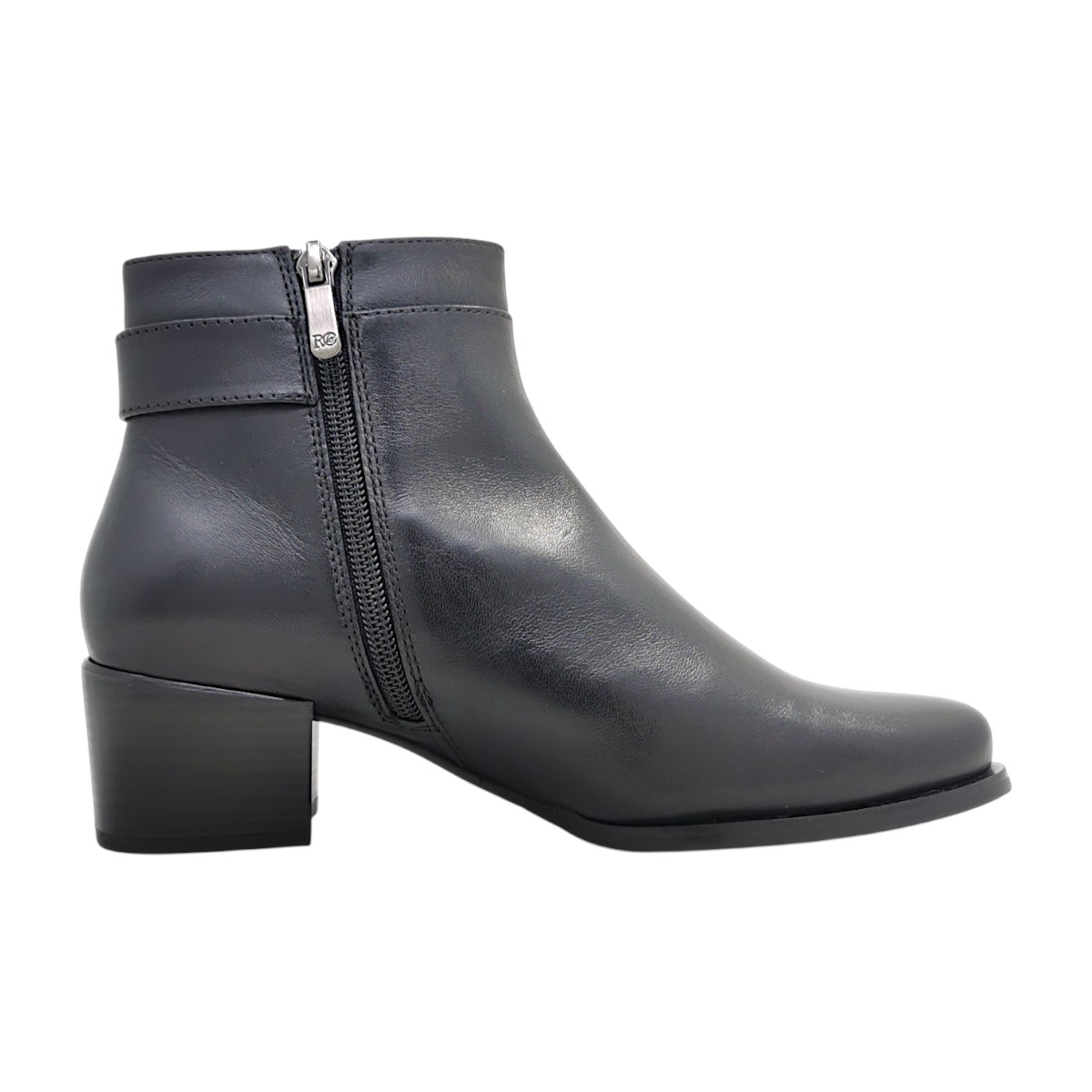 regarde le ciel Damenschuhe Stiefeletten Schwarz Freizeit (Black 2695, Größe 40 EU)