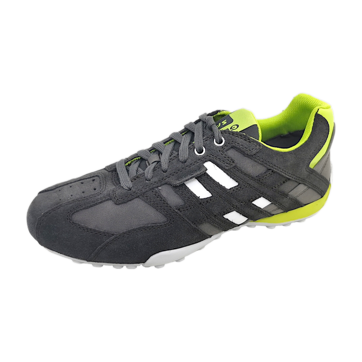 Geox UOMO SNAKE U4507A 022EK Grau C1E3S- Graphite/Lime Gree