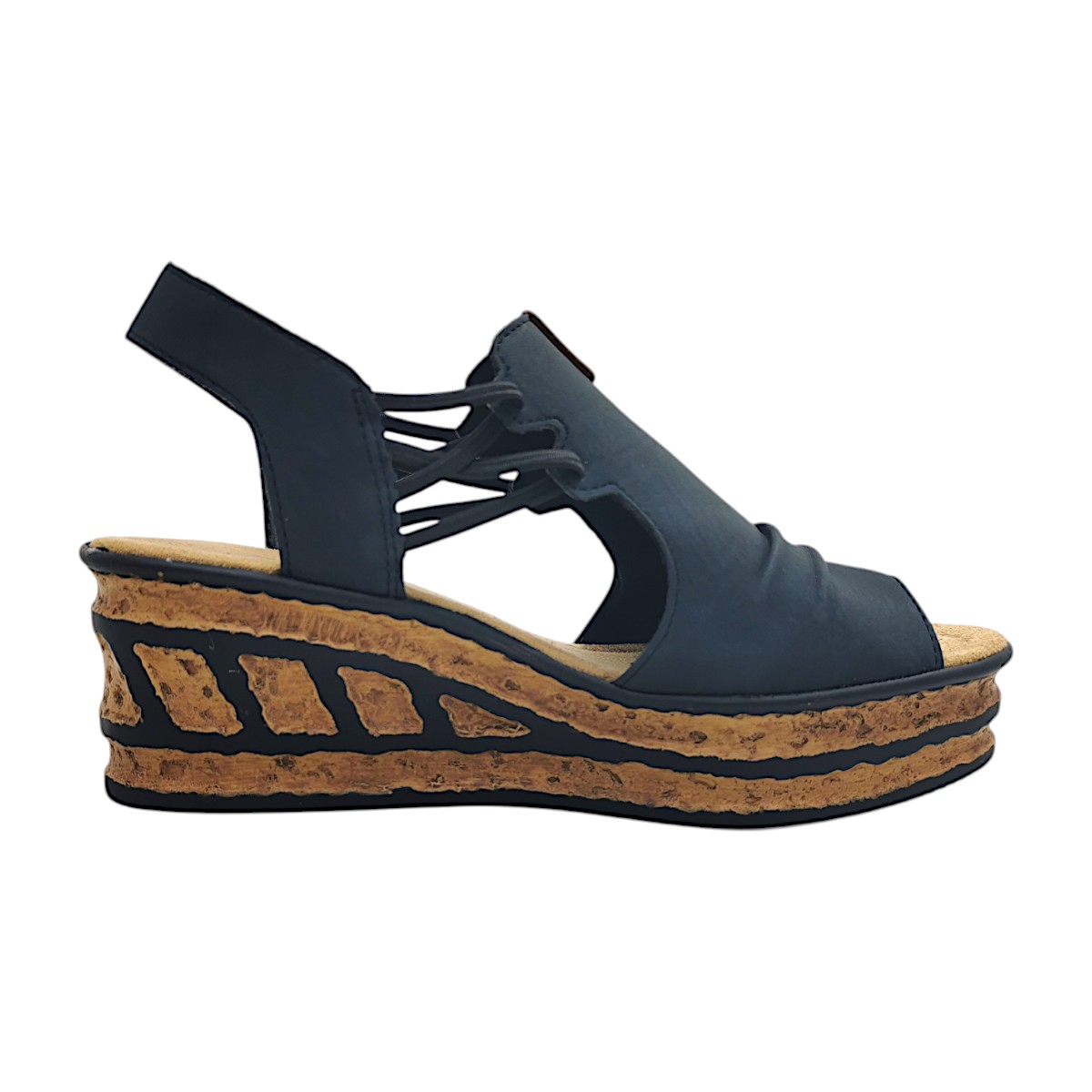 Rieker 68175-14 Blau pazifik/amaretto