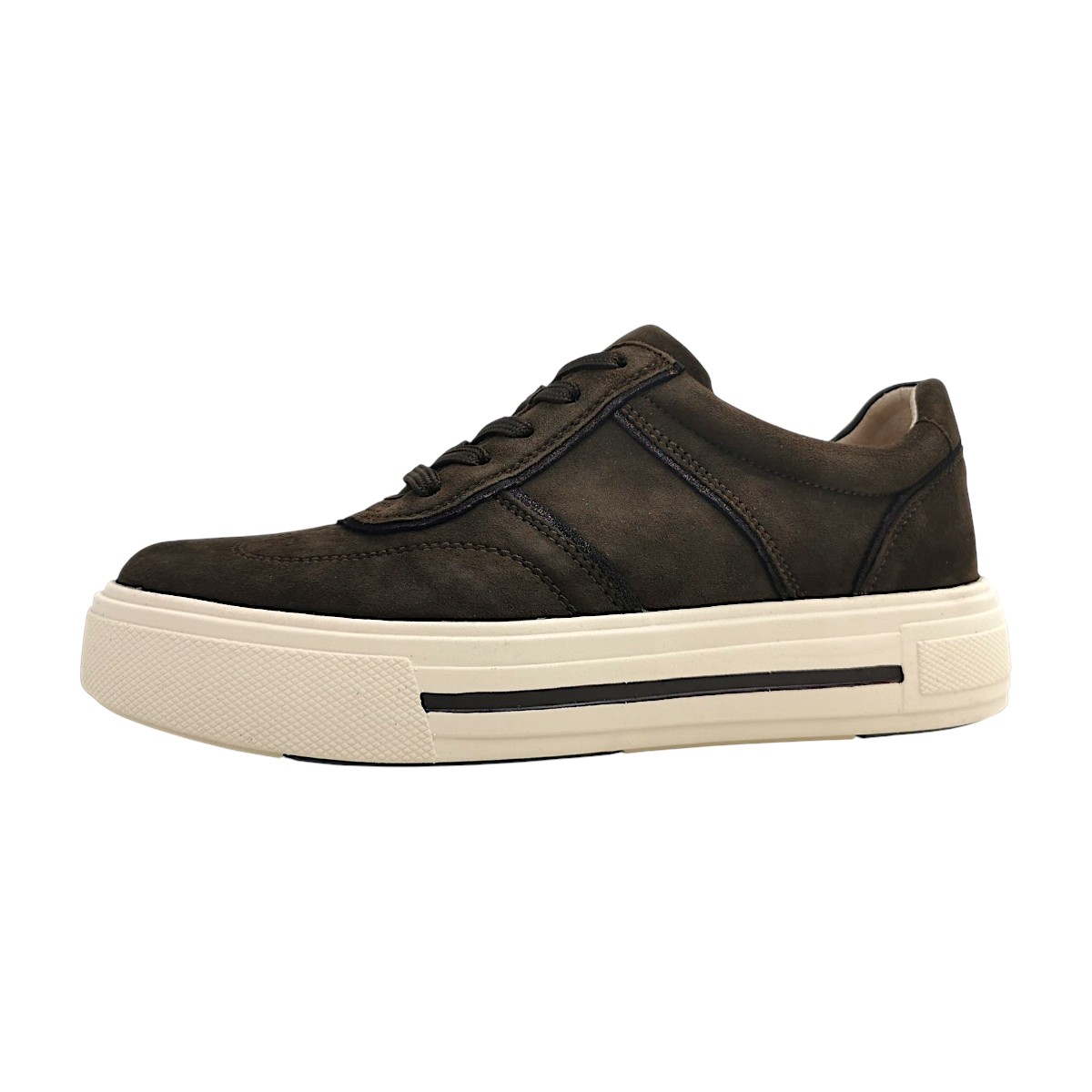 Caprice Damenschuhe Schnürschuhe Sportive Braun Freizeit (dk bron comb 329, Größe 38.5 EU)