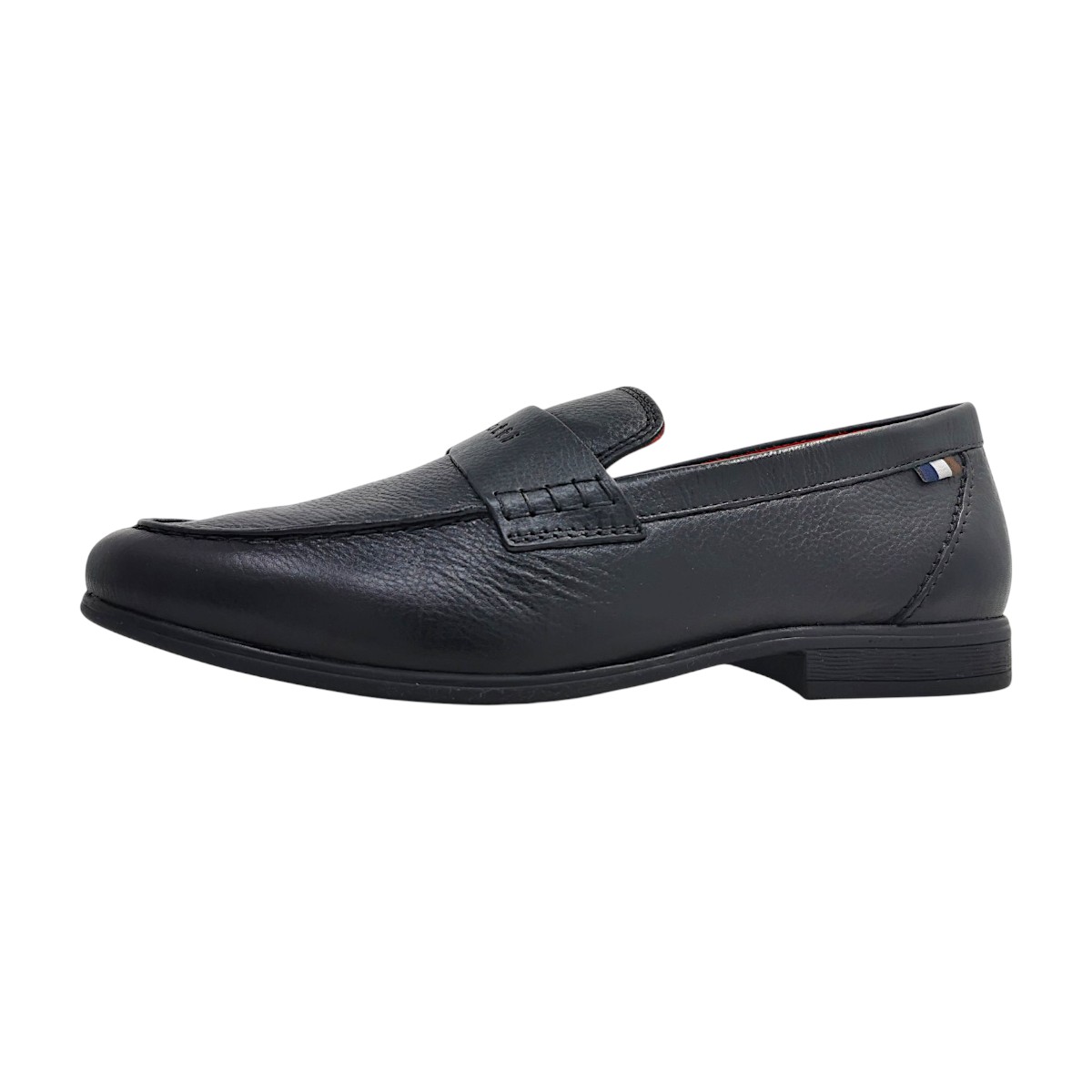 Bugatti Herrenschuhe Businessschuhe Slipper Schwarz Freizeit