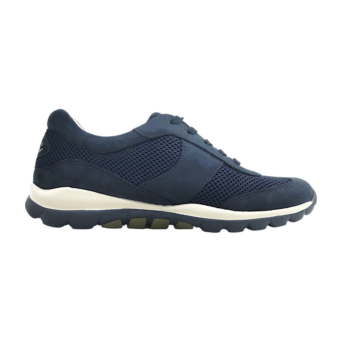 Gabor Comfort Damenschuhe Schnürschuhe Sportive Blau Freizeit (dark blue 46, Gr. 2:4.5)